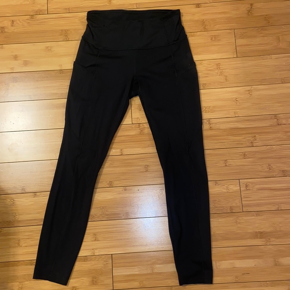 lululemon black leggings size 4